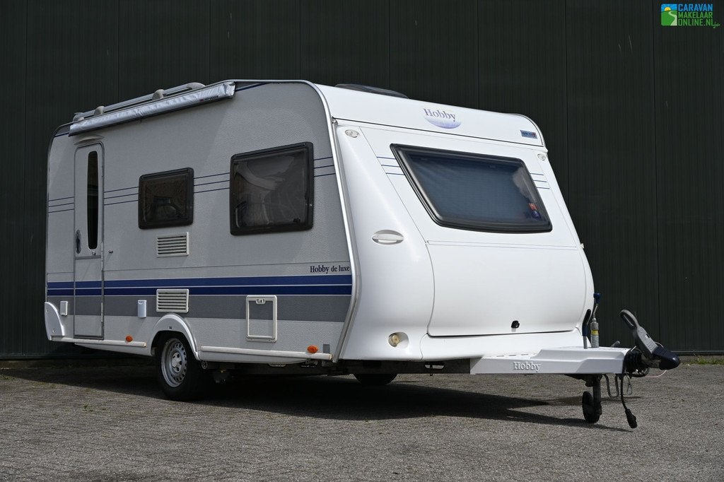 Hobby De Luxe 440 SF |Bank airco|Mover, Caravans en Kamperen, Caravans, Overige typen, Hobby, Bedrijf, Tot en met 3