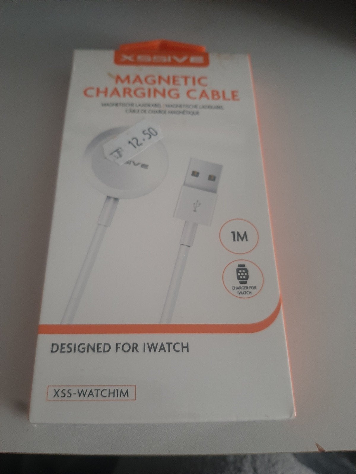 XSSIVE Magnetische Oplaadkabel voor Apple Watch - 1M, Telecommunicatie, Mobiele telefoons | Telefoon-opladers, Nieuw, Ophalen of Verzenden
