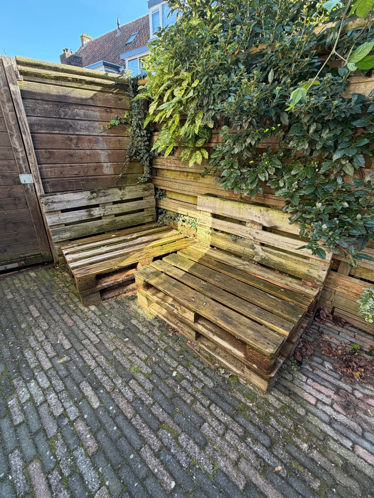 6 pallets gratis af te halen!, Ophalen, Gebruikt, Hout
