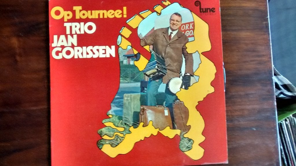 Accordeon LP - Trio Jan Gorissen - Op tournee !, Cd's en Dvd's, Ophalen of Verzenden, Zo goed als nieuw, 12 inch