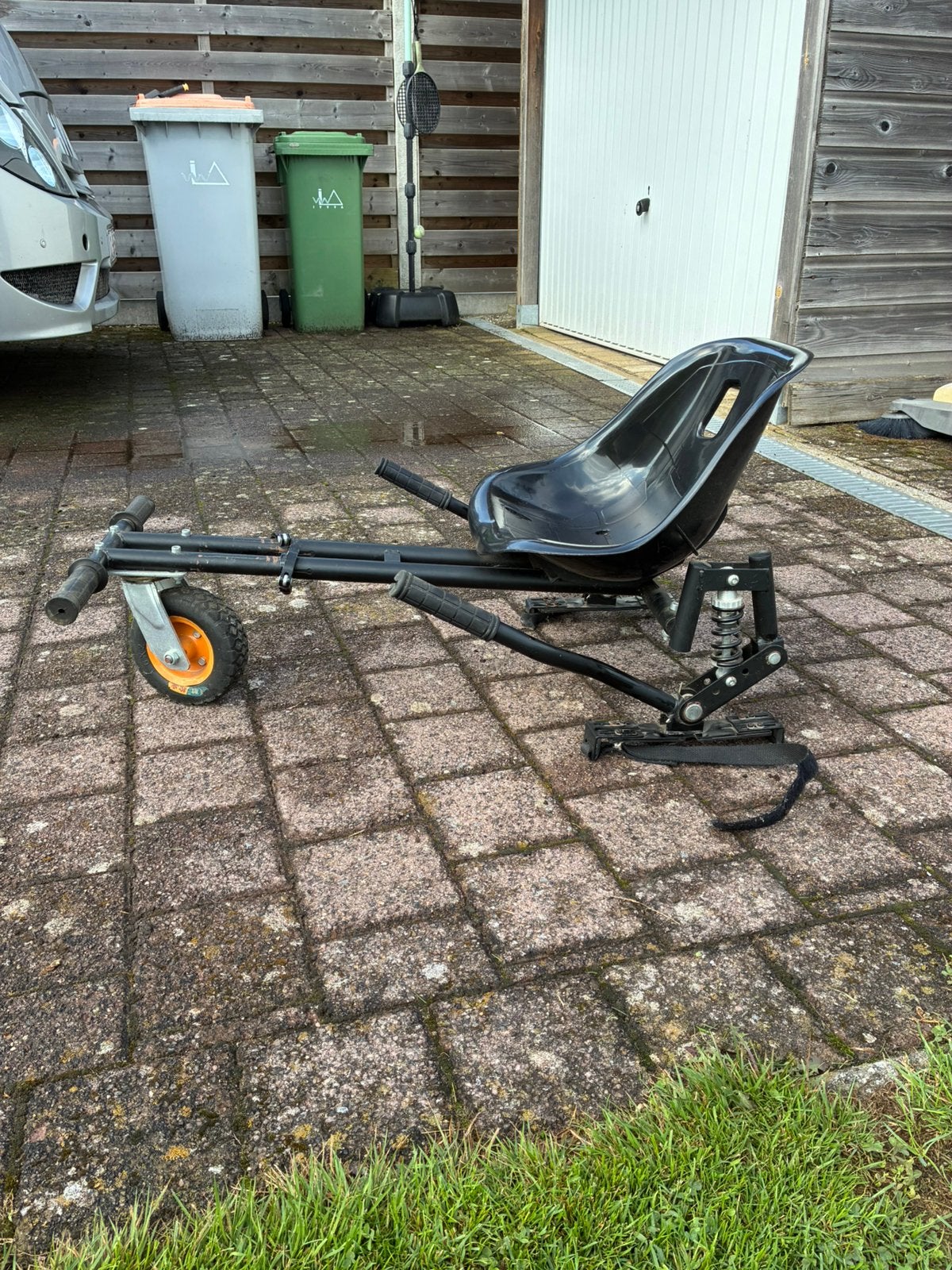 Hoverboard karretje, Gebruikt