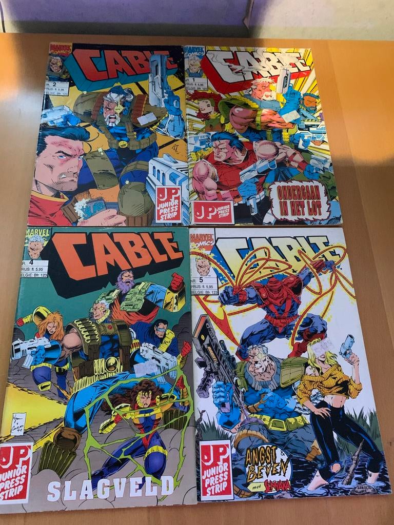 Cable stripboeken - Nummers 2, 3, 4, 5 en 6, Boeken, Stripboeken, Meerdere stripboeken, Ophalen of Verzenden, Gelezen