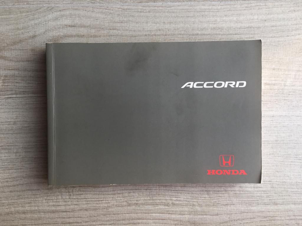 Instructieboekje Honda Accord 1999, Ophalen of Verzenden