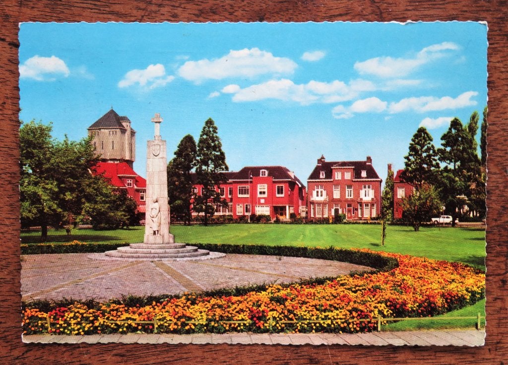 Almelo: Weth. van Dronkelaarsplein Monument en Watertoren, Verzamelen, Ophalen of Verzenden, Voor 1920, Noord-Brabant