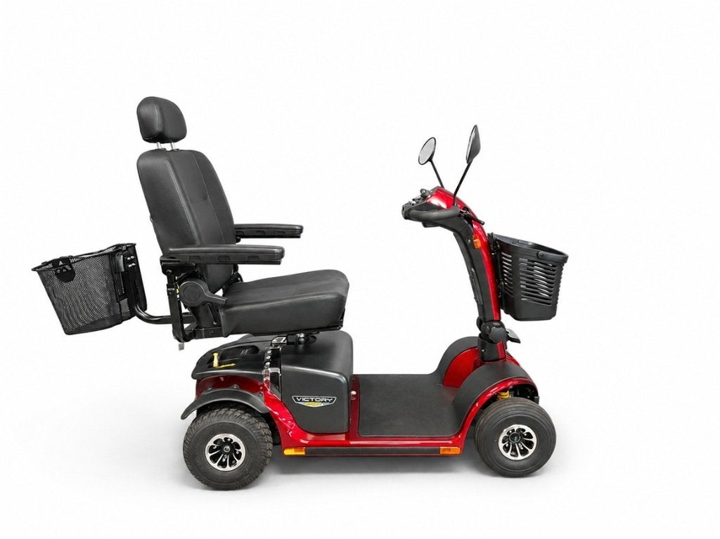 Tweedehands rode scootmobiel Pride Beaufort 13 - 16835950, Ophalen of Verzenden, Gebruikt