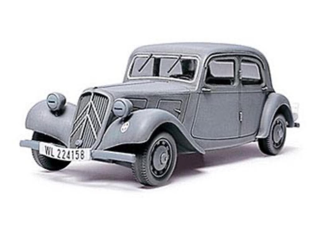 Tamiya	32517	Citroën Traction 11CV Staff Car	1/48, Auto, Verzenden, 1:32 tot 1:50, Nieuw
