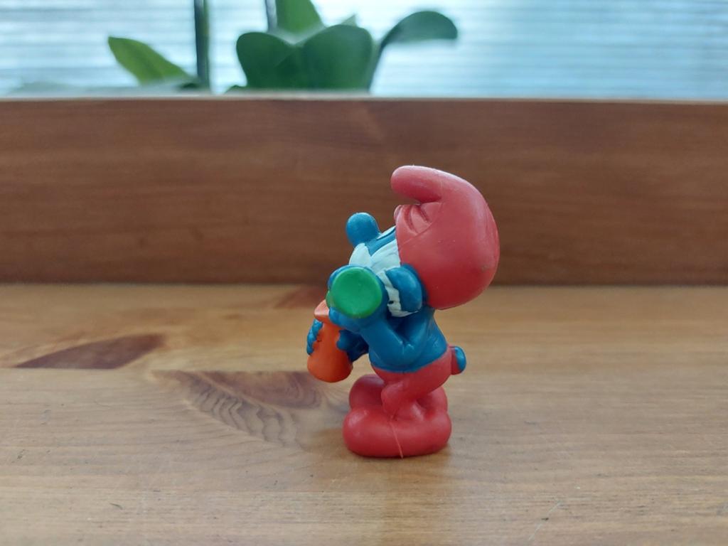 Grote smurf met reageerbuisjes 20164 De Smurfen, Verzamelen, Smurfen, Ophalen of Verzenden