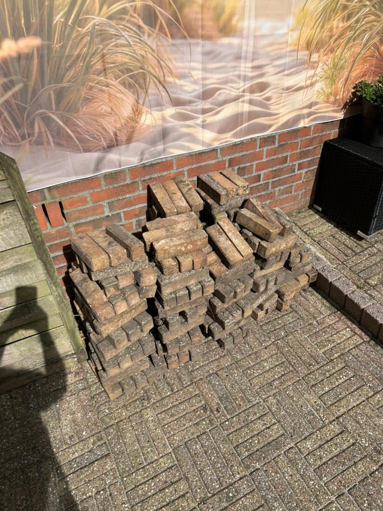 Bakstenen GRATIS, Ophalen, Zo goed als nieuw, Overige materialen