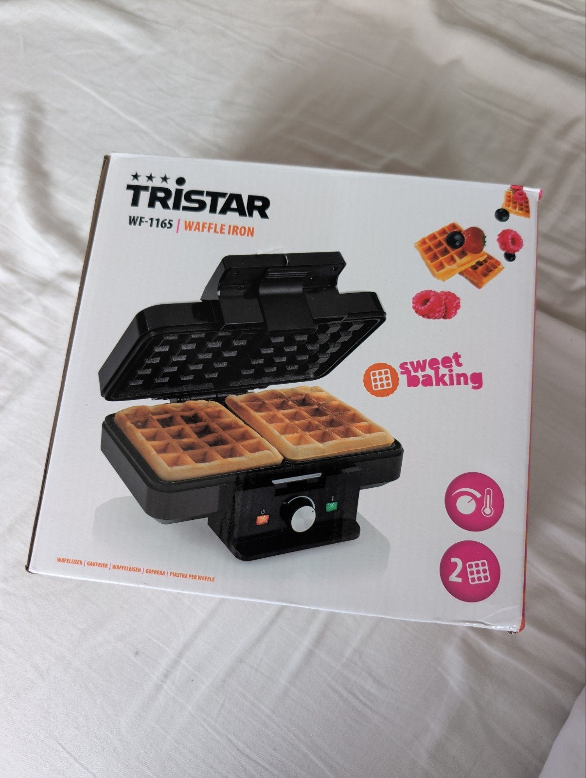 Tristar WF-1165 Wafelijzer - Nieuw in doos, Ophalen of Verzenden, Nieuw