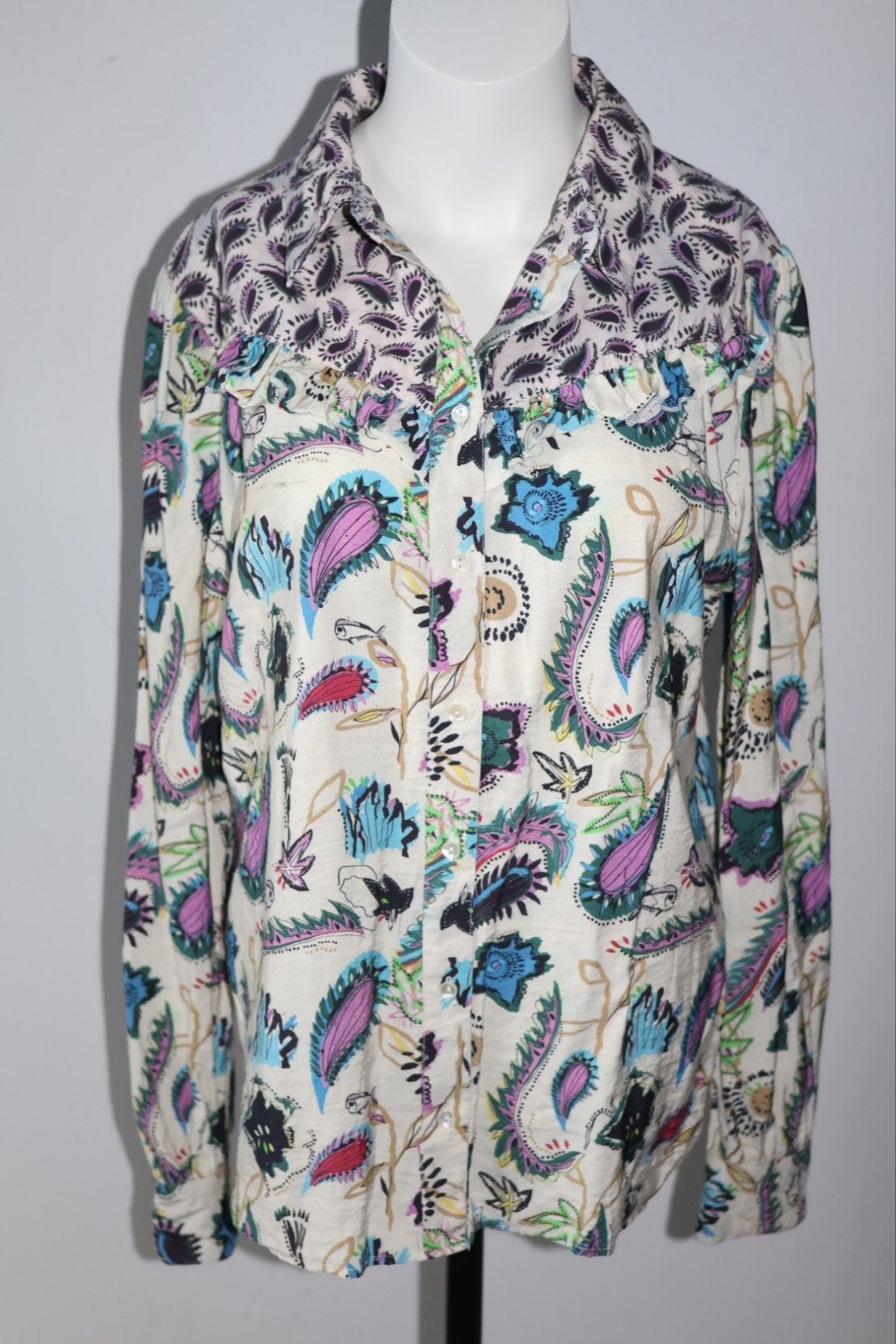 POM Amsterdam blouse maat 38 / M, Kleding | Dames, POM Amsterdam, Pom Amsterdam, Overige kleuren, NL
