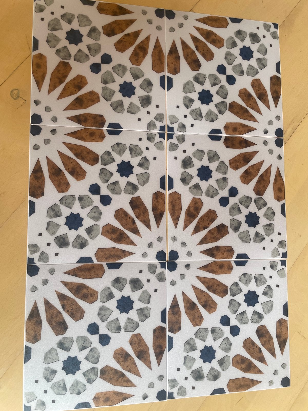 Nieuwe Marokkaanse plak tegels 20x20 cm (9.2 m²), Overige materialen, Overige typen, Nieuw, 20 tot 40 cm