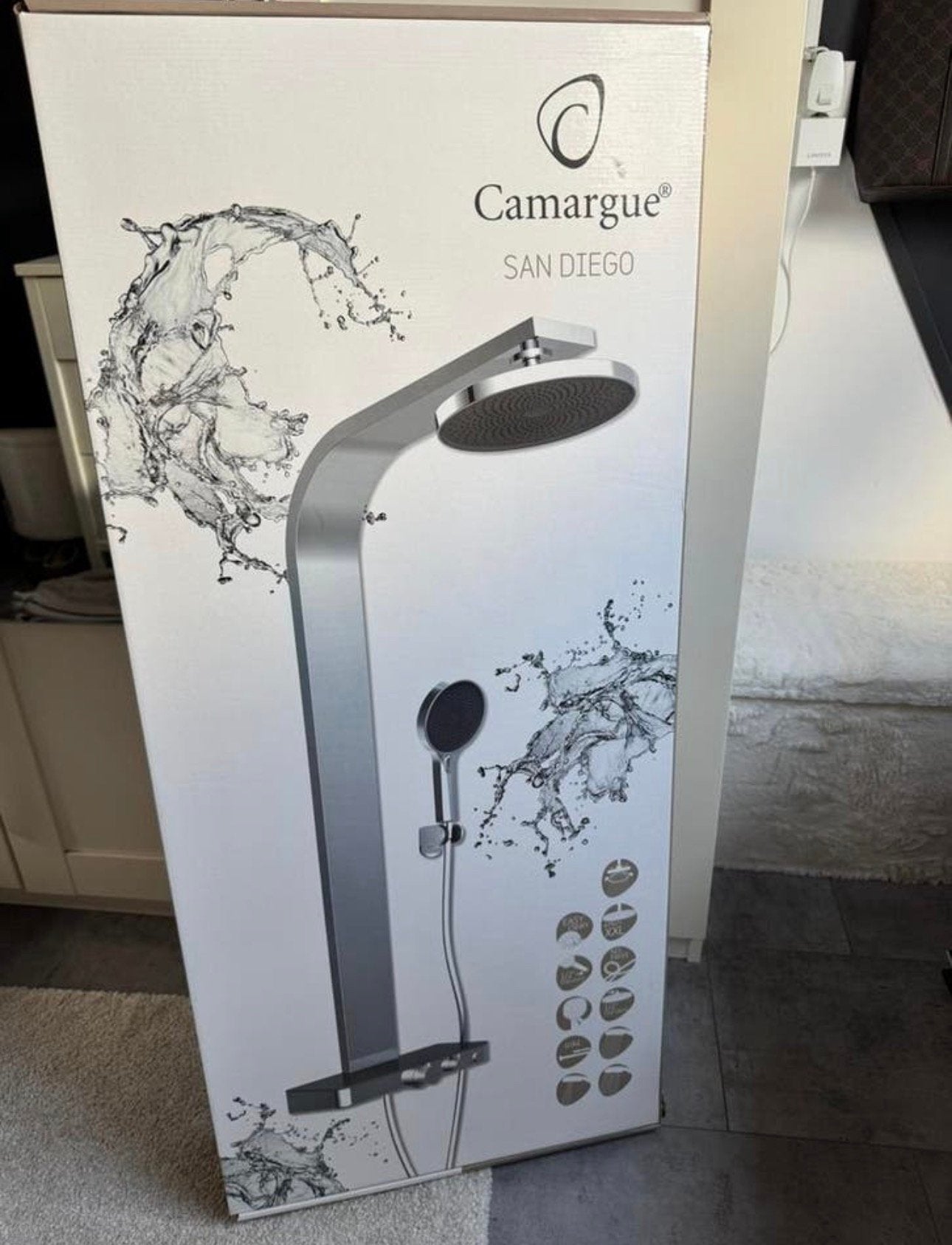 Douchekop Camargue nieuw, Ophalen, Nieuw, Overige typen