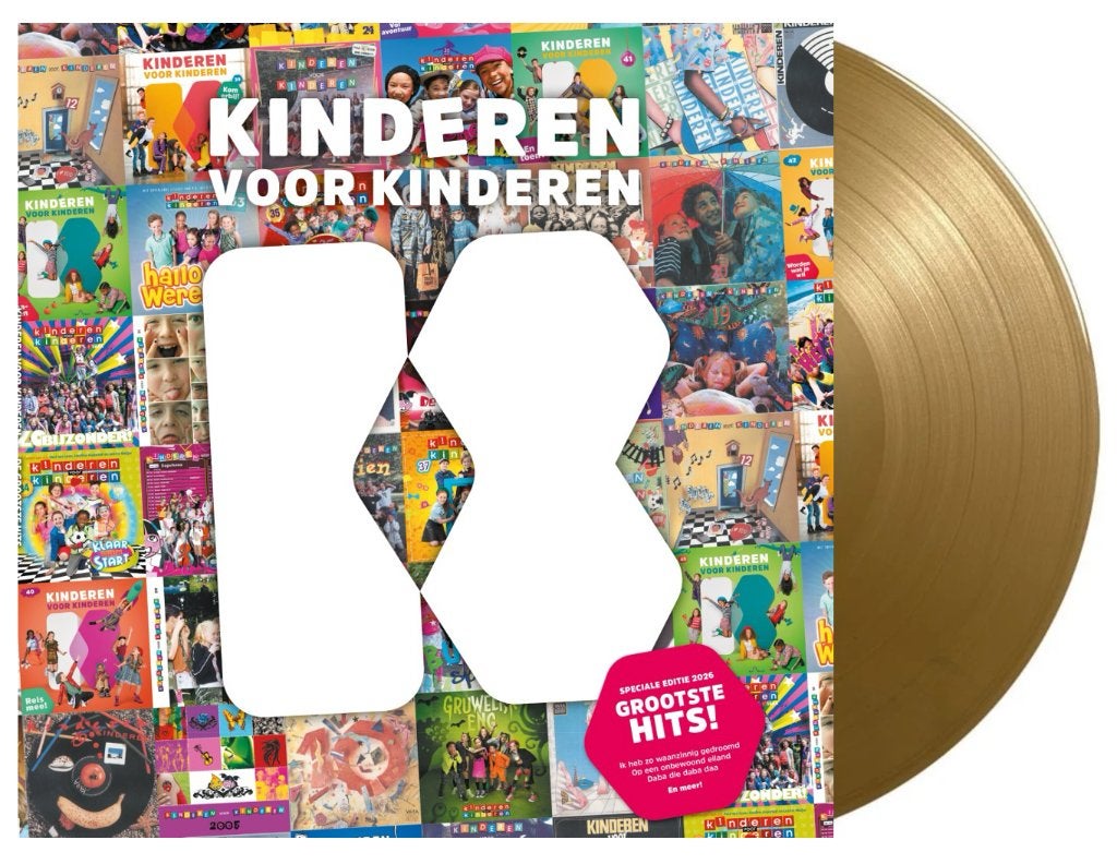 Vinyl LP Kinderen Voor Kinderen Grootste Hits GOUD RSD 2026, Cd's en Dvd's, Overige genres, Ophalen of Verzenden, 12 inch, Nieuw in verpakking