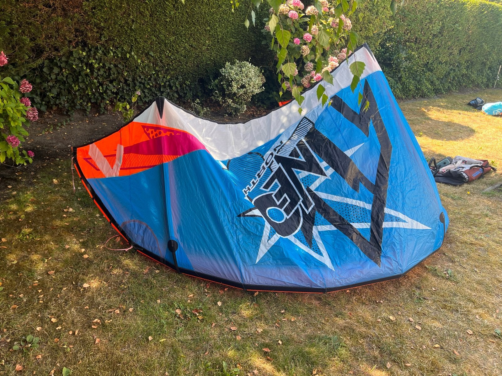 North Neo 2010 7m² Kite met Bar en Tas, Ophalen, Gebruikt, Bar, Geen board