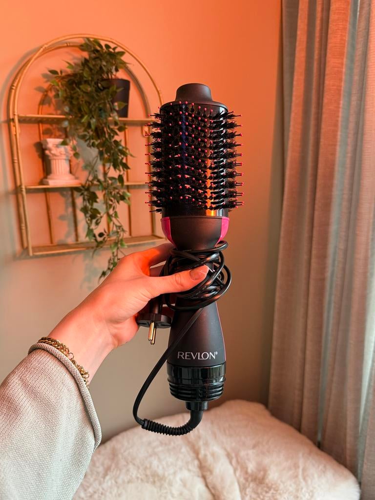 Revlon Föhnborstel, Ophalen of Verzenden, Zo goed als nieuw, Föhn of Haardroger