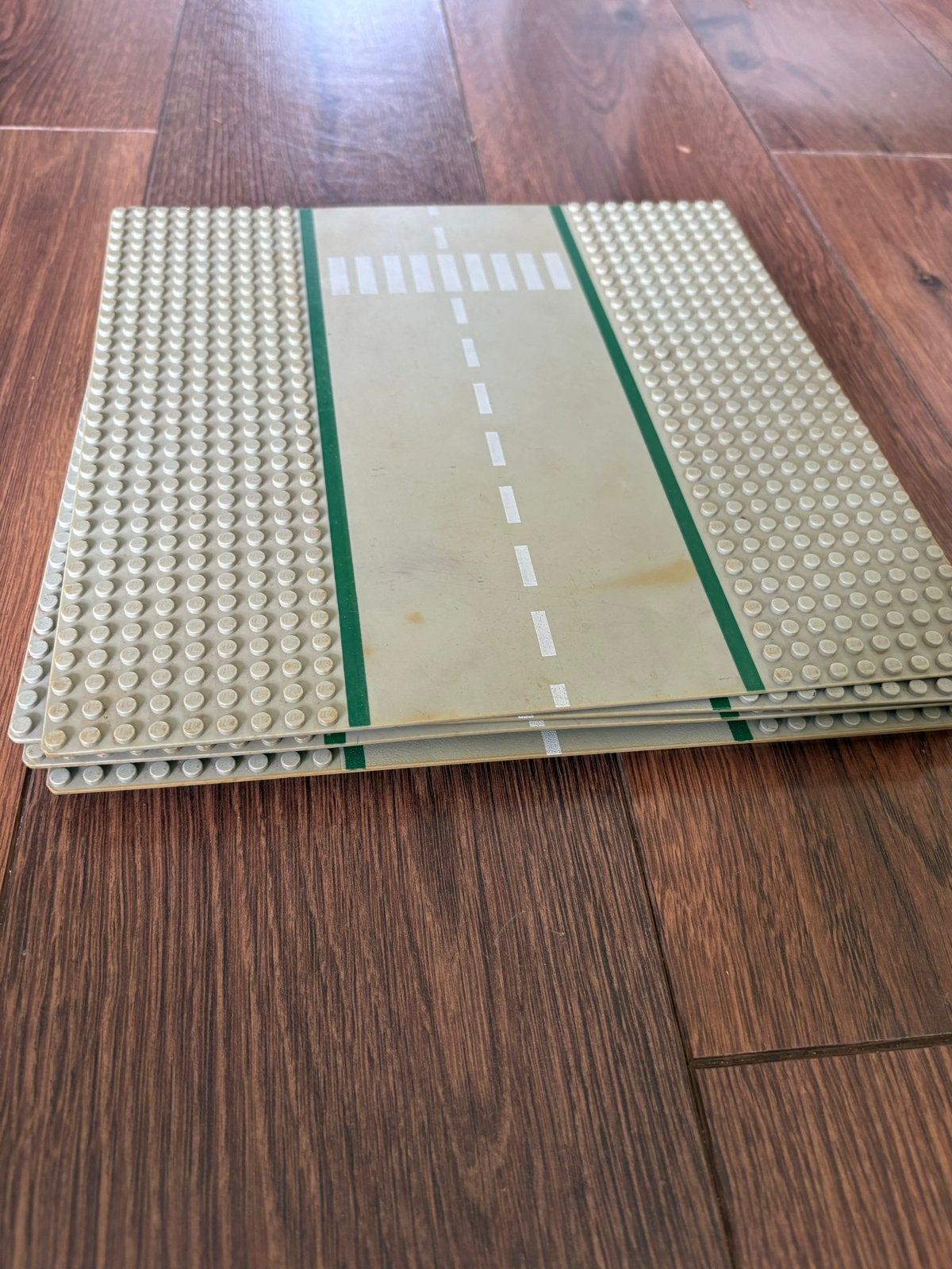 Lego Grondplaten Weg en Bocht - Gebruikt verkocht, Ophalen of Verzenden, Gebruikt, Grondplaat, Lego
