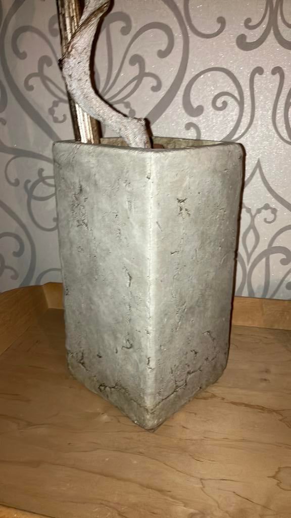Pot PTMD, Tuin en Terras, Bloempotten, Ophalen, Vierkant, Zo goed als nieuw, Aardewerk