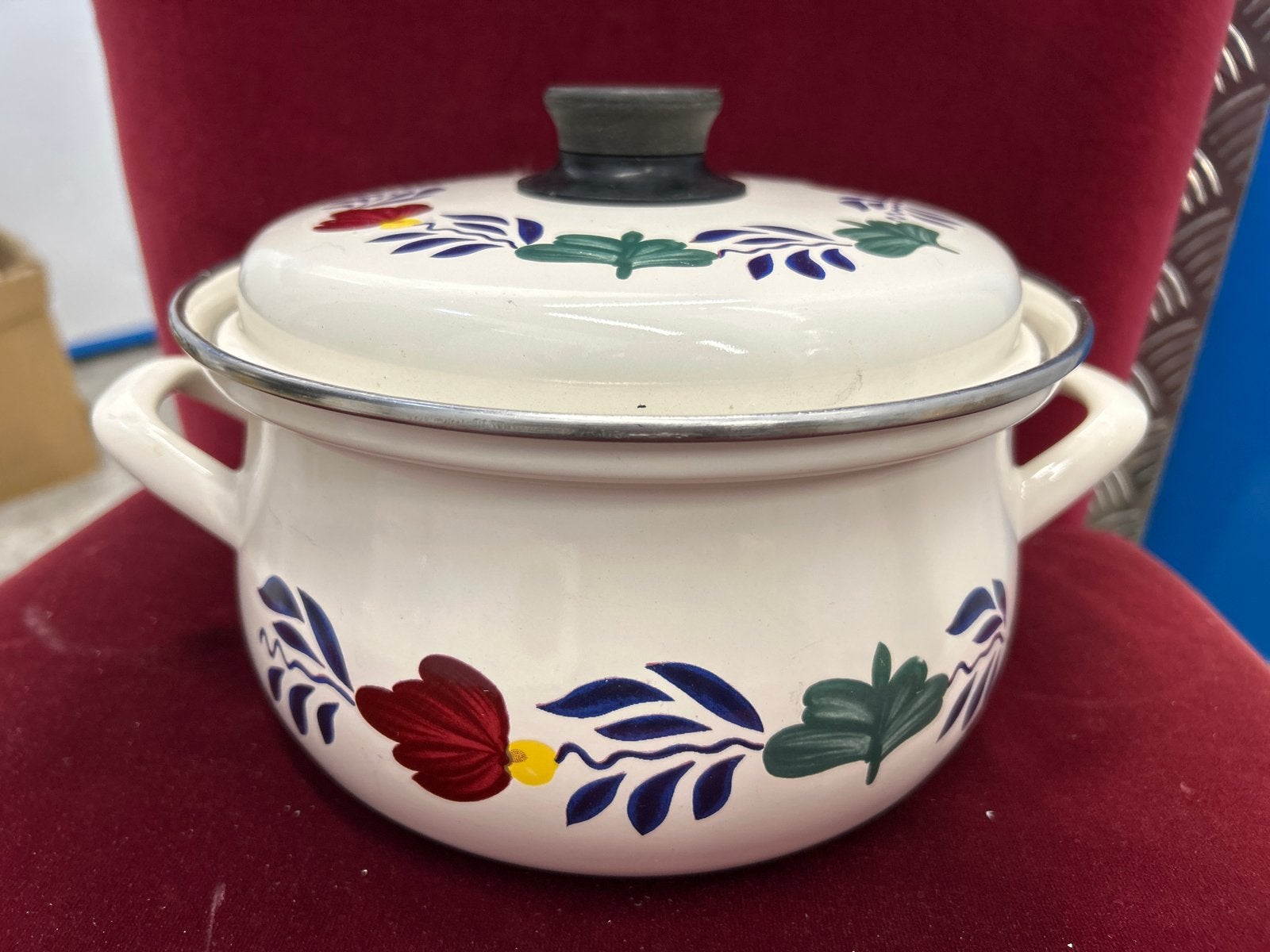 Boerenbont pan 22 cm - Stevig en in goede staat, Ophalen of Verzenden