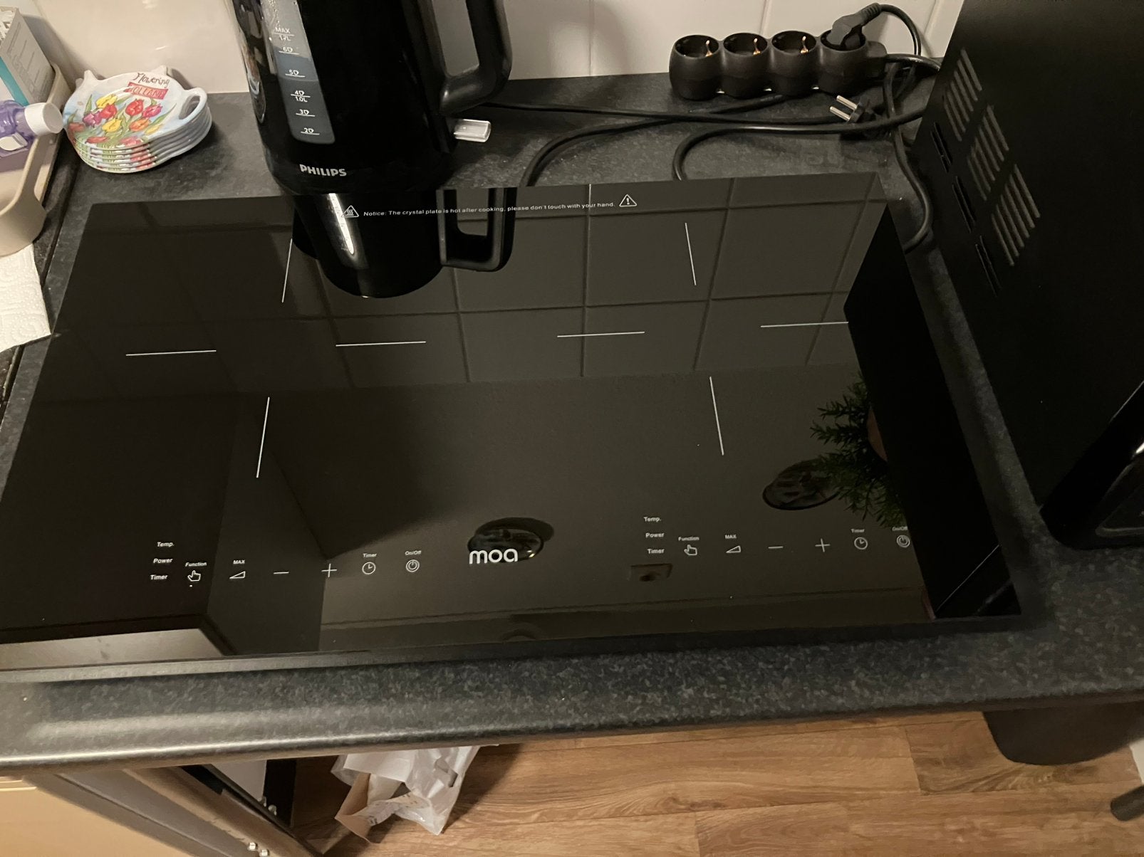 Elektrisch 2 pits kookplaat, Witgoed en Apparatuur, Kookplaten, Nieuw, 3 kookzones of minder, Ophalen of Verzenden, Vrijstaand