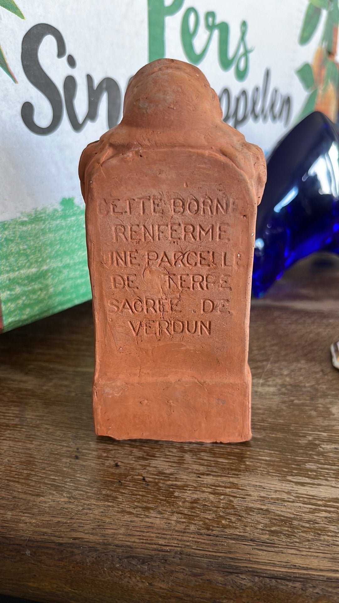 Borne de Terre Sacrée eerste wereldoorlog 1914-1918, Ophalen of Verzenden, Landmacht