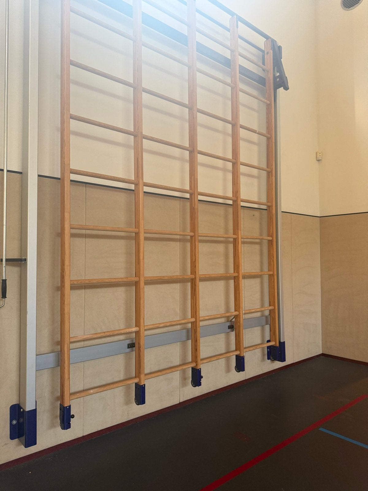 Nieuwstaat Div. gymzaal spullen klimrek basketbalring, etc., Sport en Fitness, Ophalen, Zo goed als nieuw