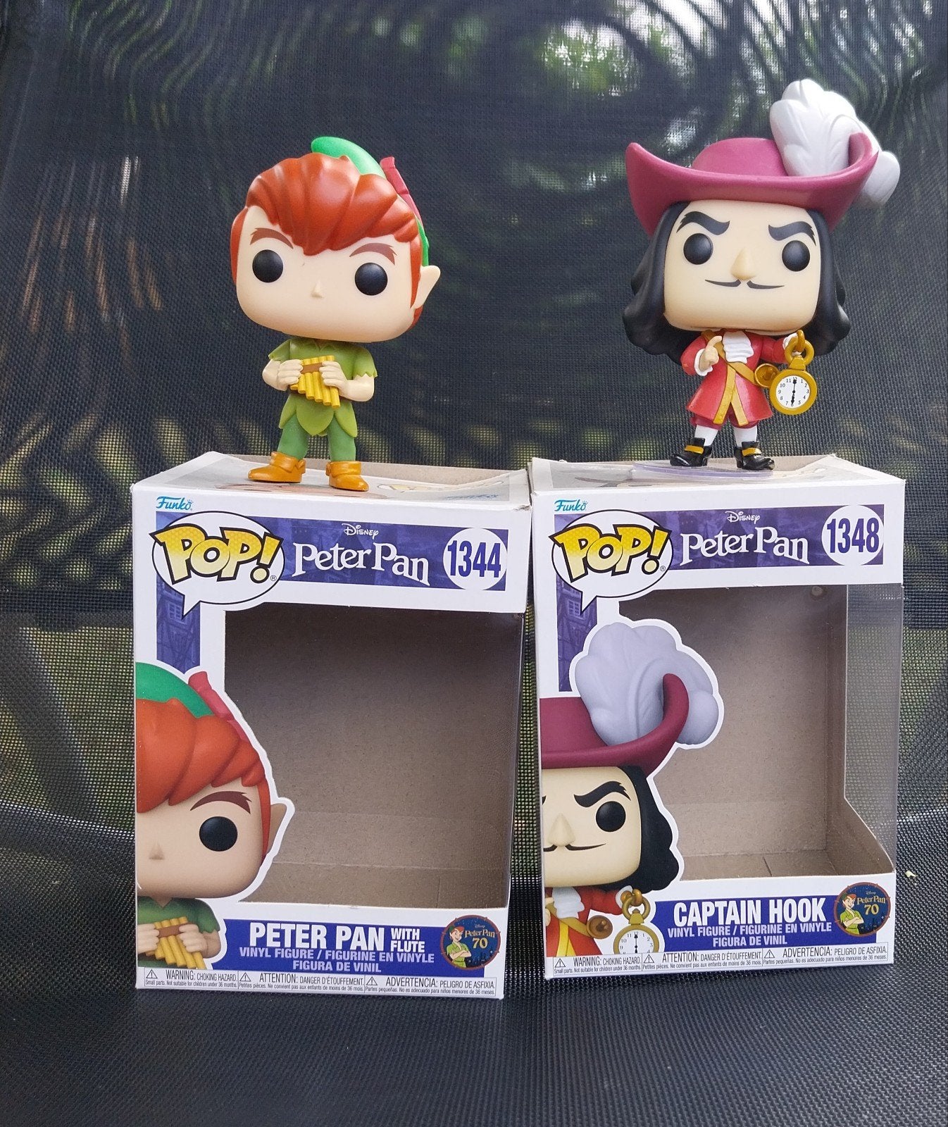 Funko pop peter pan en kapitein haak 15 euro per stuk, Ophalen of Verzenden, Zo goed als nieuw