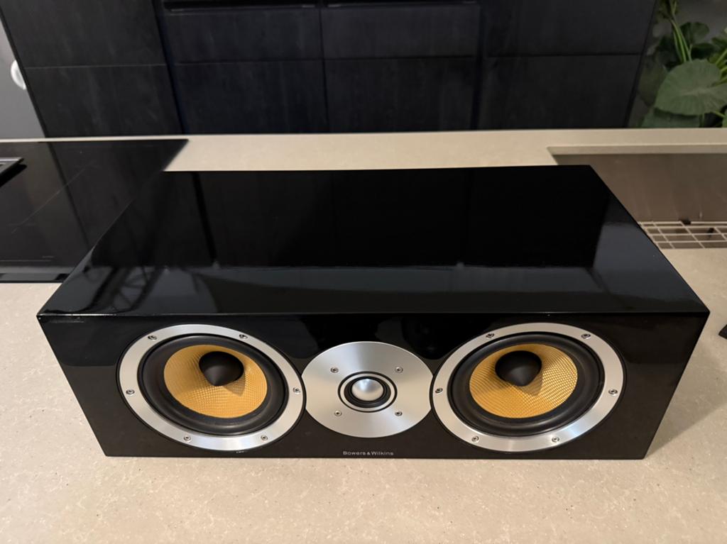 B&W CM center, Zo goed als nieuw, 60 tot 120 watt, Center speaker, Ophalen