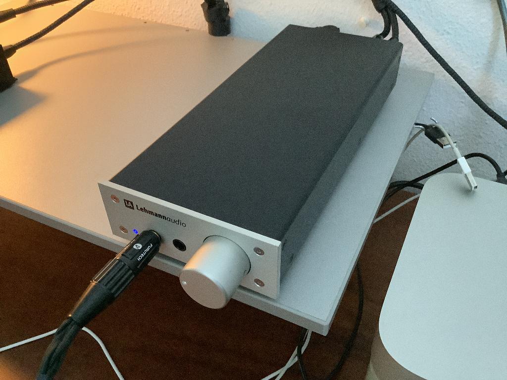 Lehmann Linear 2 Hoofdtelefoon versterker incl. usb dac, Overige merken, Ophalen of Verzenden, Zo goed als nieuw, Minder dan 60 watt