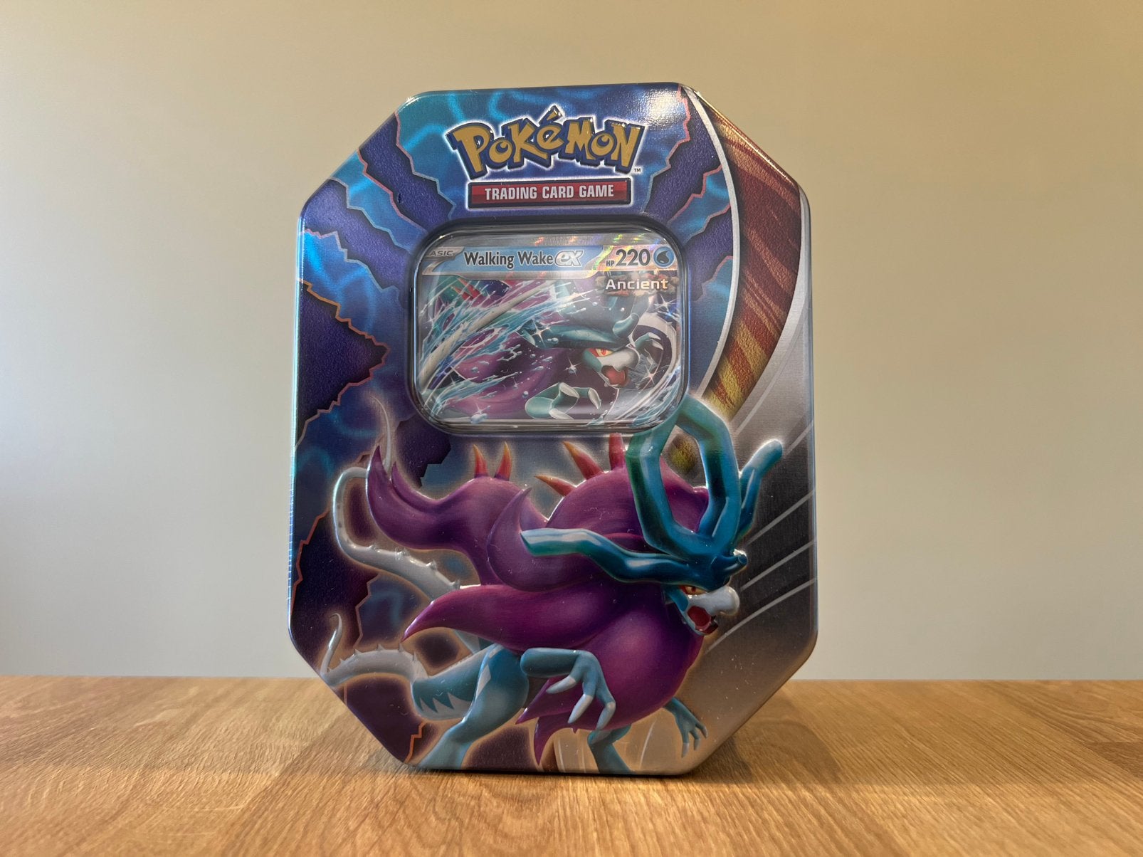 Walking Wake EX Tin, Ophalen, Nieuw, Boosterbox, Foil