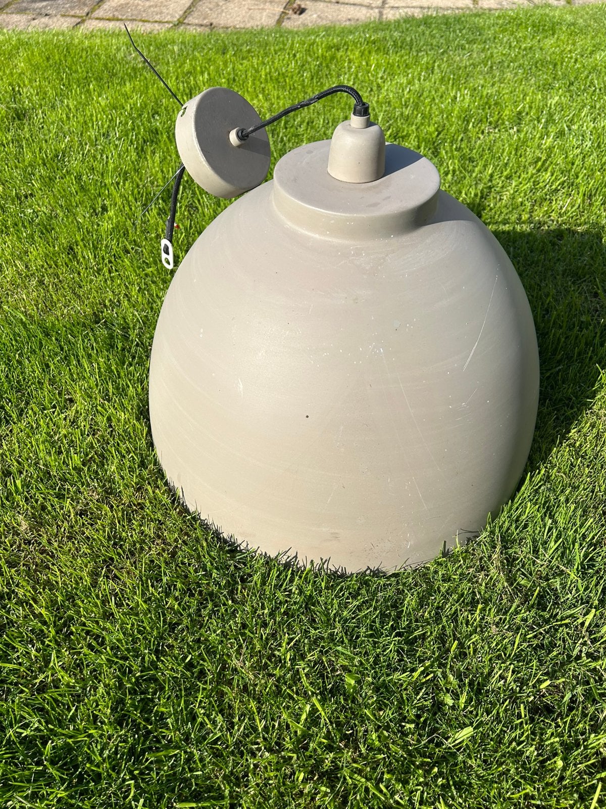 Beton look lamp, Overige materialen, Gebruikt, Landelijk, E27 (groot)