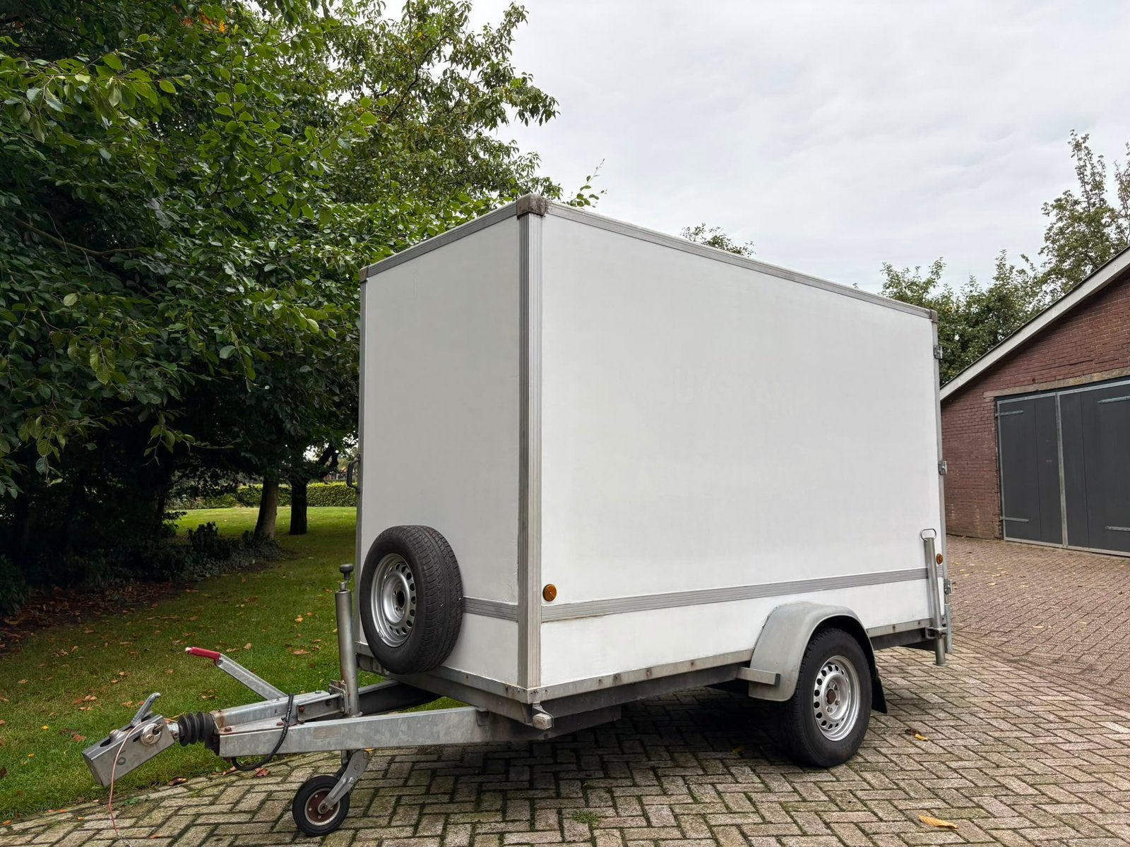 Zeer nette VERDONK gesloten aanhanger 1300kg ‼️, Ophalen, Zo goed als nieuw