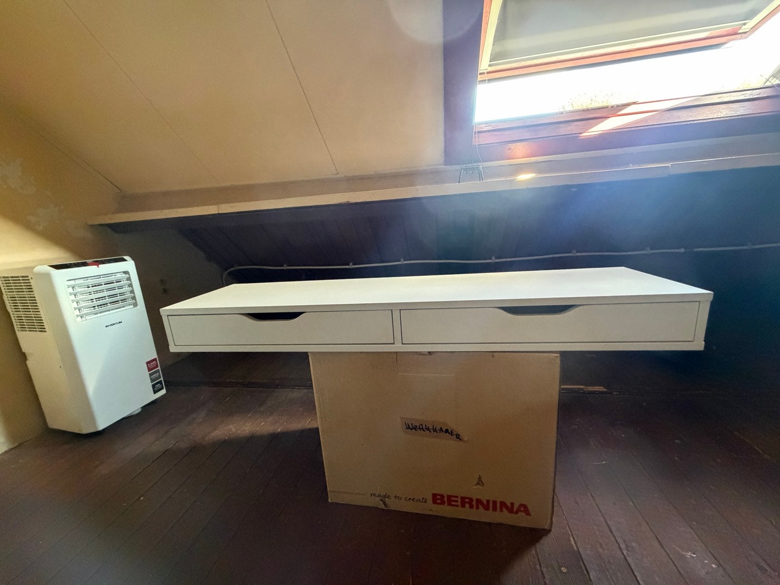 IKEA EKBY ALEX, Ophalen, 100 tot 150 cm, 1 of 2 laden, Minder dan 100 cm