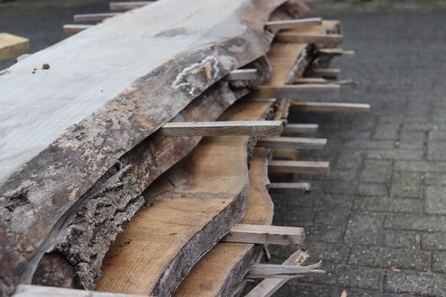 Geschaafde planken: wandplank, toilet tableau, vensterbank, 25 tot 50 mm, Nieuw, Ophalen of Verzenden, Plank