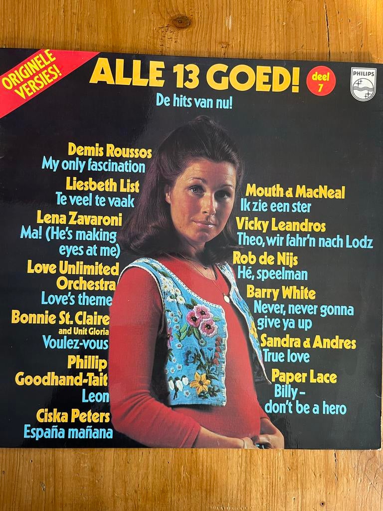 Alle 13 Goed! - Deel 7 LP, Cd's en Dvd's, Vinyl | Verzamelalbums, Ophalen of Verzenden, 1970 - 1979, Gebruikt, Pop