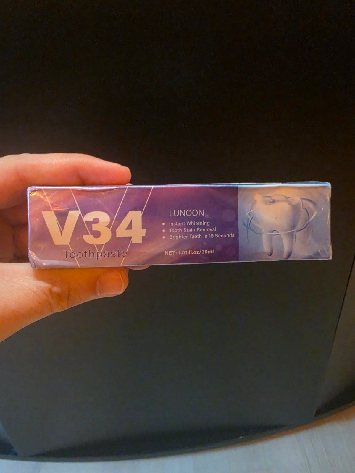 v34 purple tandenpasta tandenbleek 15 stuks nieuw, Ophalen of Verzenden, Nieuw