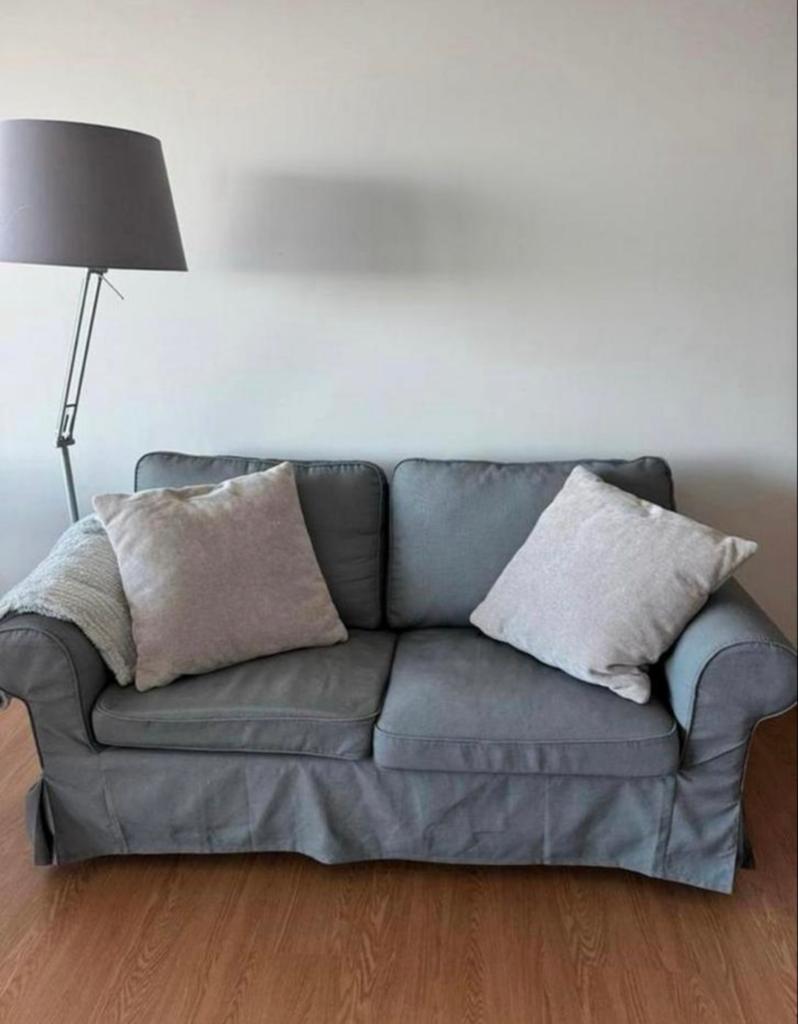 IKEA EKTORP Sofas (2-seat + 3-seat) – €100 for both, Ophalen, Gebruikt, Driepersoons, 75 tot 100 cm