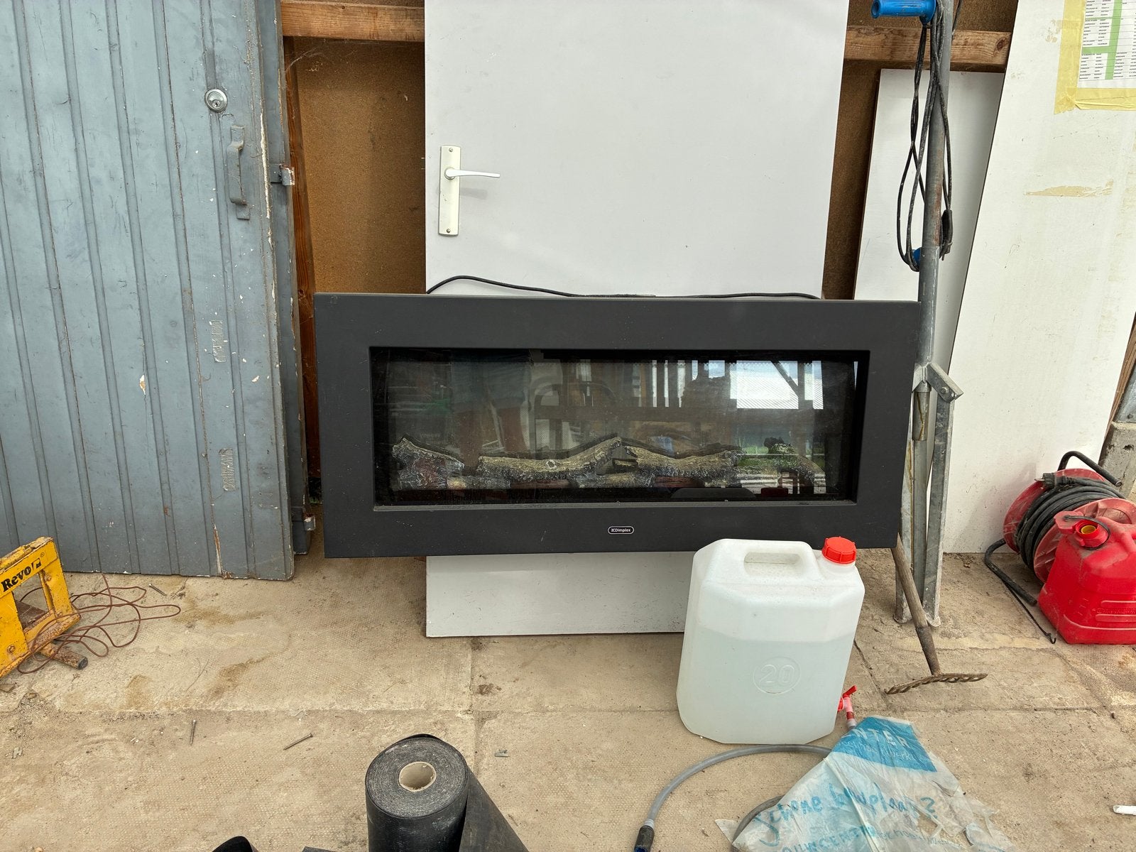 Dimplex Sierhaard Elektrisch 1200x600 - Sfeervol en Warm, Ophalen of Verzenden, Gebruikt, Inbouwhaard, Elektrische haard