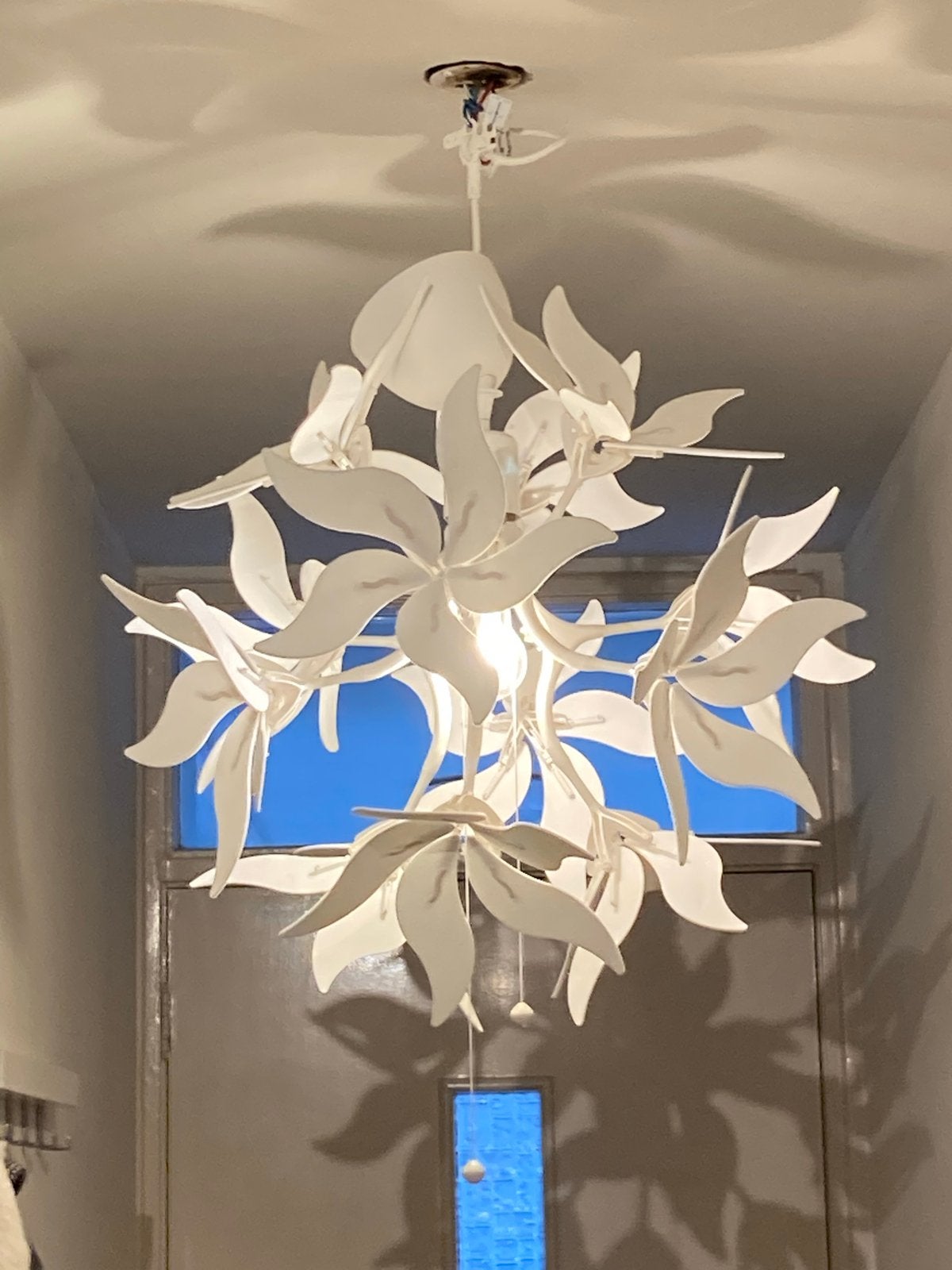 Ikea Ramsele hanglamp - uniek design, Ophalen, Gebruikt, Kunststof, E27 (groot)