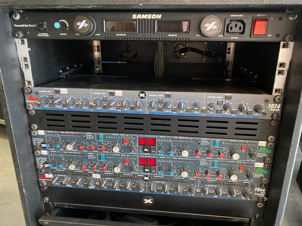 DBX 1074 Quad Gate - Professionele Audio Noise Gate, Ophalen of Verzenden, Gebruikt