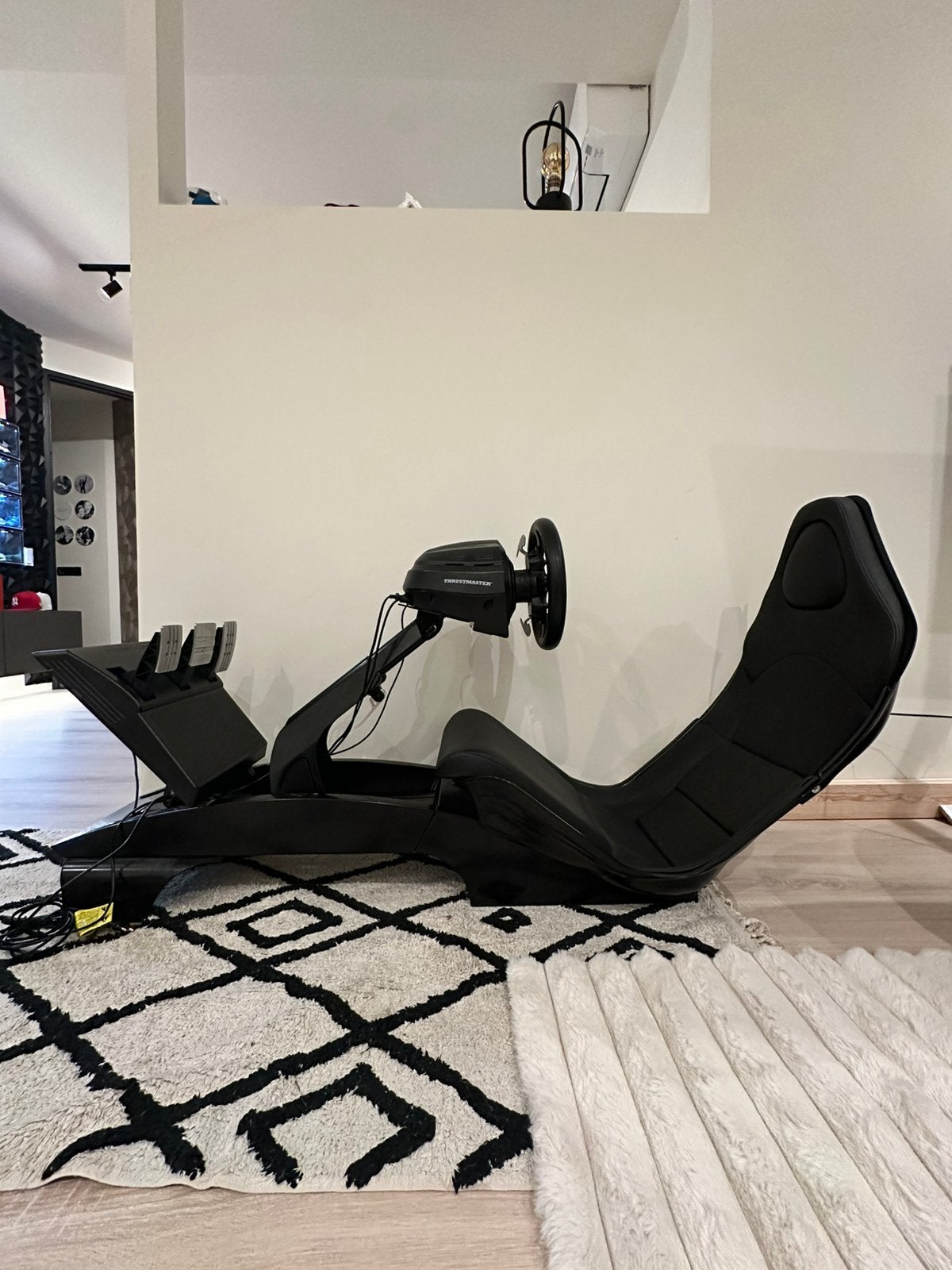 Playseat Formula Black/ Thrustmaster T300 RS GT | PS5 | ZGAN, Ophalen, Zo goed als nieuw