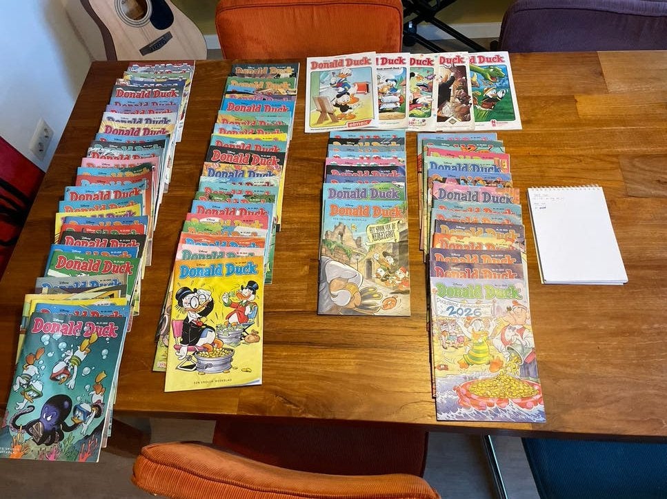 Donald Duck abonnement 2025+ extra edities, Meerdere stripboeken, Ophalen of Verzenden, Gelezen