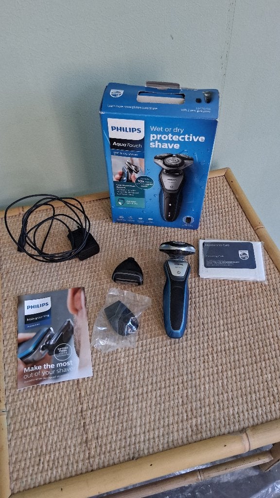 Philips Aquatouch scheerapparaat Wet&Dry draadloos S5420/06, Ophalen of Verzenden, Gebruikt, Scheren en Epileren
