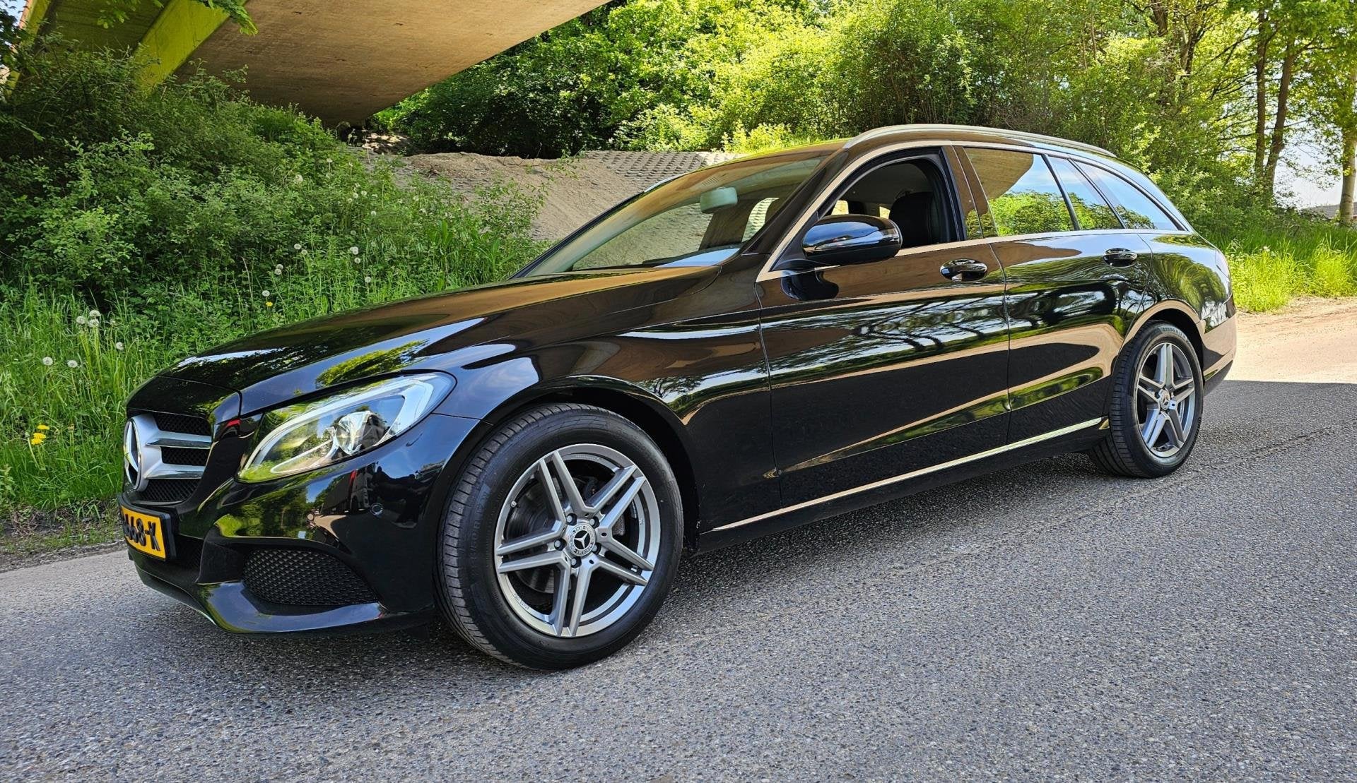 Mercedes-Benz C-klasse Estate 180 CDI 1e Eigenaar ! NL Auto, Stof, Gebruikt, 4 cilinders, 116 pk