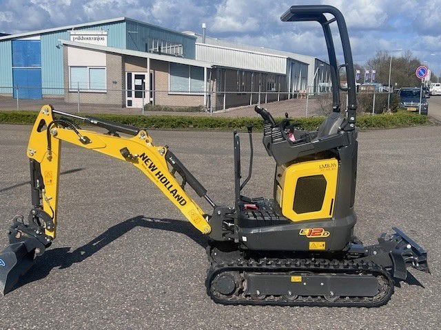 New Holland E12D minikraan, Graaflaadcombinatie