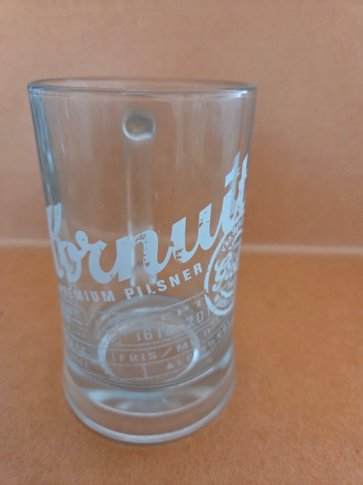 Grolsch Bierpul - Vintage Bierglas, Ophalen of Verzenden, Gebruikt, Bierglas