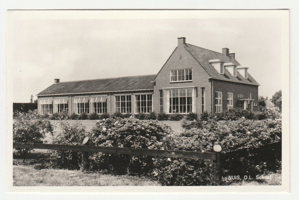 Nuis (bij Marum en Niebert) - OL School, Ophalen of Verzenden, 1960 tot 1980, Ongelopen, Groningen