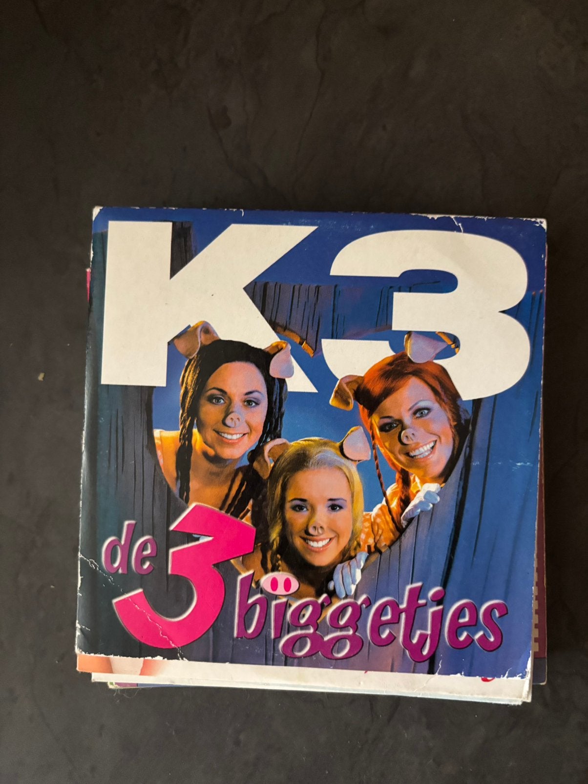 K3 cd single de 3 biggetjes, Ophalen of Verzenden, Zo goed als nieuw
