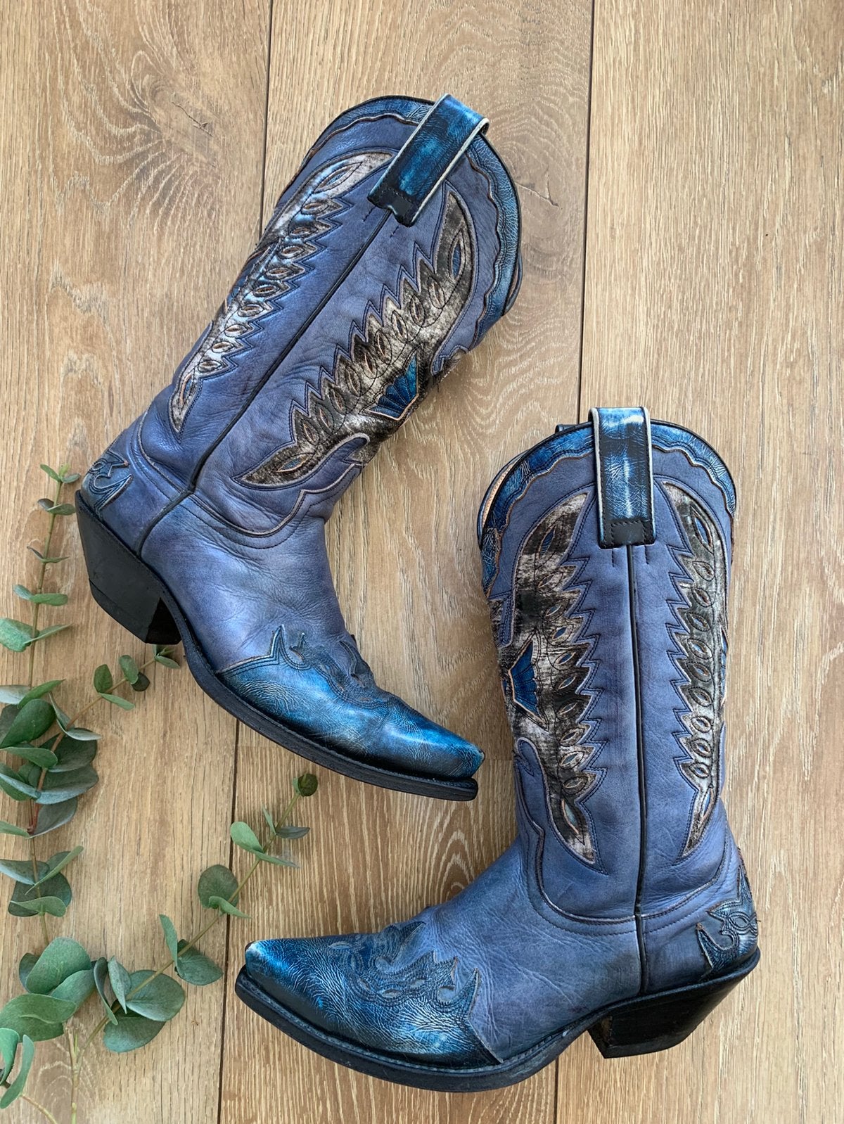 Sendra cowboylaarzen 40 western boots laarzen, Hoge laarzen, -, Blauw, -