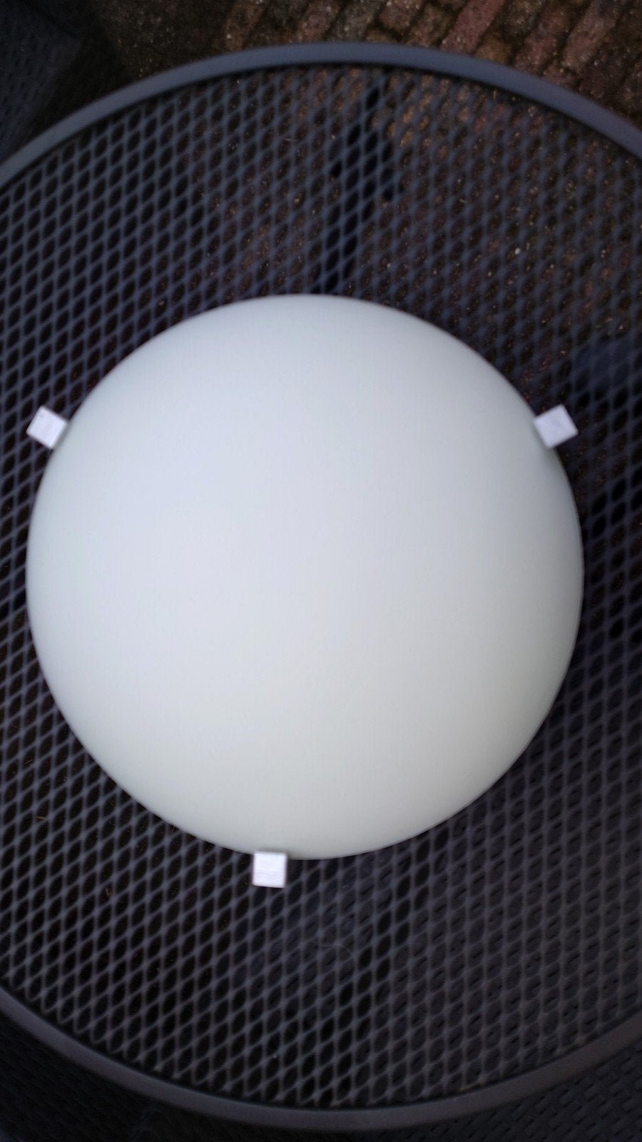 Philips Massive plafondlamp, wit, 30 cm, Huis en Inrichting, Lampen | Plafondlampen, Ophalen, Gebruikt, Inclusief lichtbron, Modern