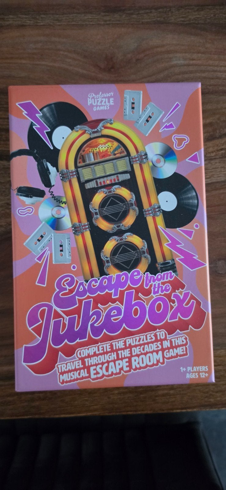 Escape from the Jukebox - Muzikaal Escape Room Spel (EN), Een of twee spelers, Ophalen of Verzenden, Nieuw, Professor Puzzle Games